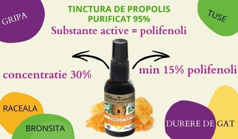 tinctura de propolis purificat 95%